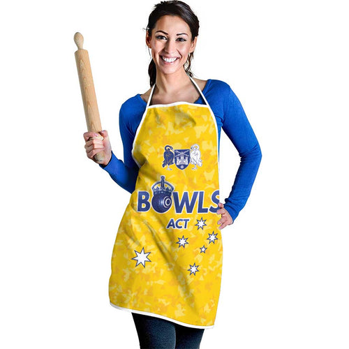 Australian ACT Lawn Bowls Apron Aussie Minimalist Style - Aussie Hoodie
