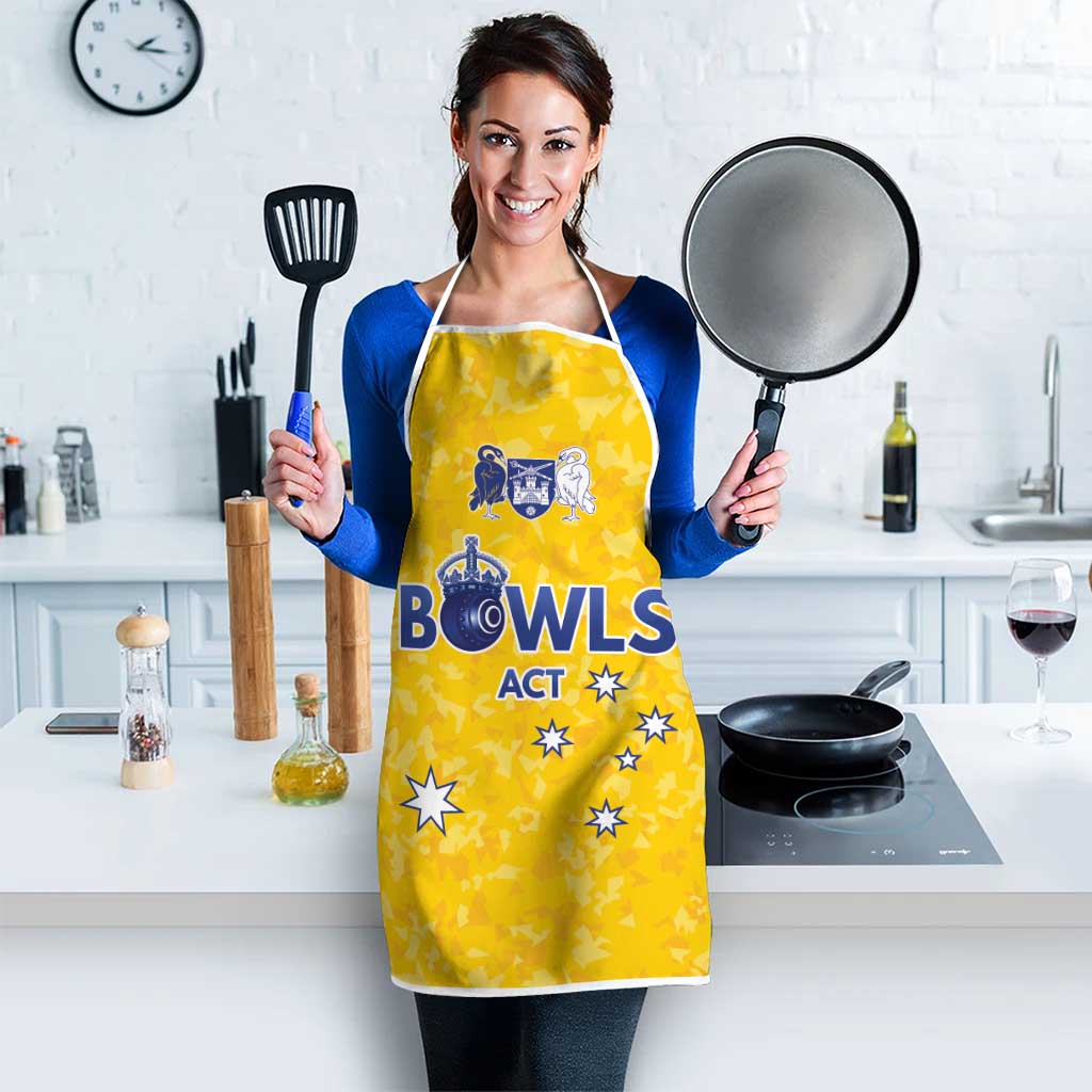 Australian ACT Lawn Bowls Apron Aussie Minimalist Style - Aussie Hoodie