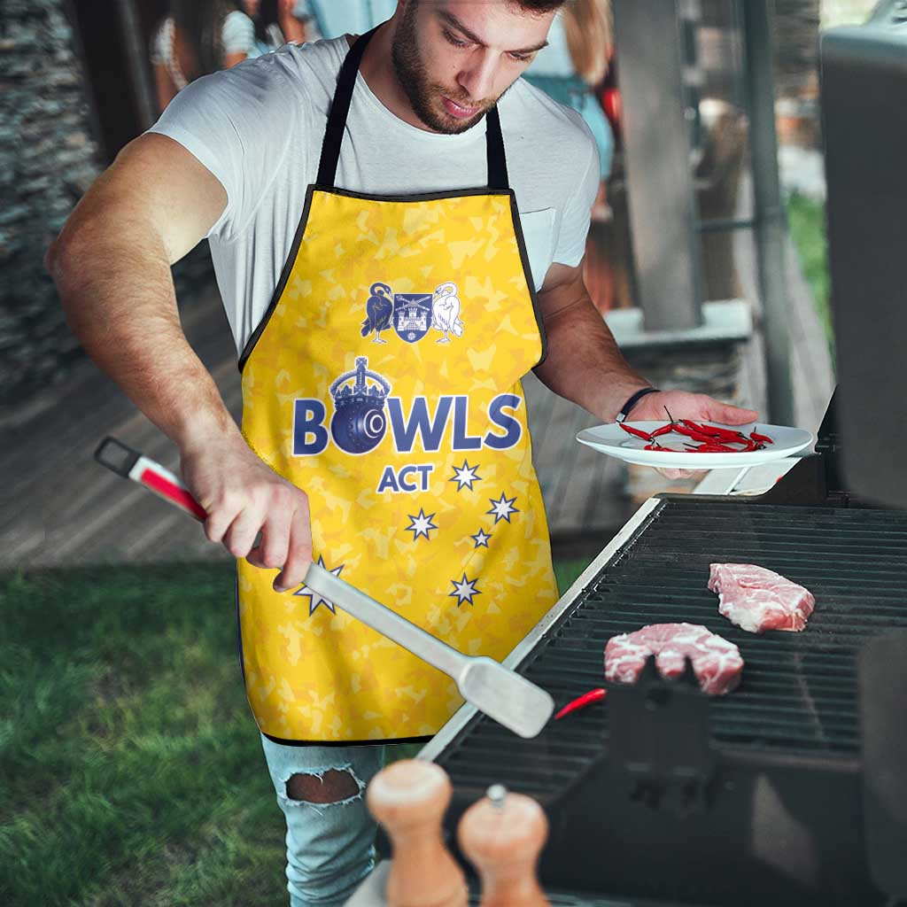Australian ACT Lawn Bowls Apron Aussie Minimalist Style - Aussie Hoodie