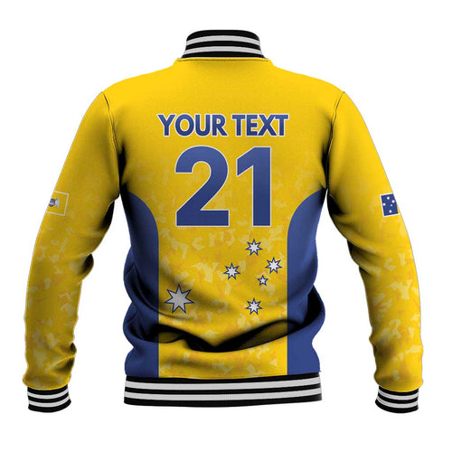 Australian ACT Lawn Bowls Custom Baseball Jacket Aussie Minimalist Style - Aussie Hoodie