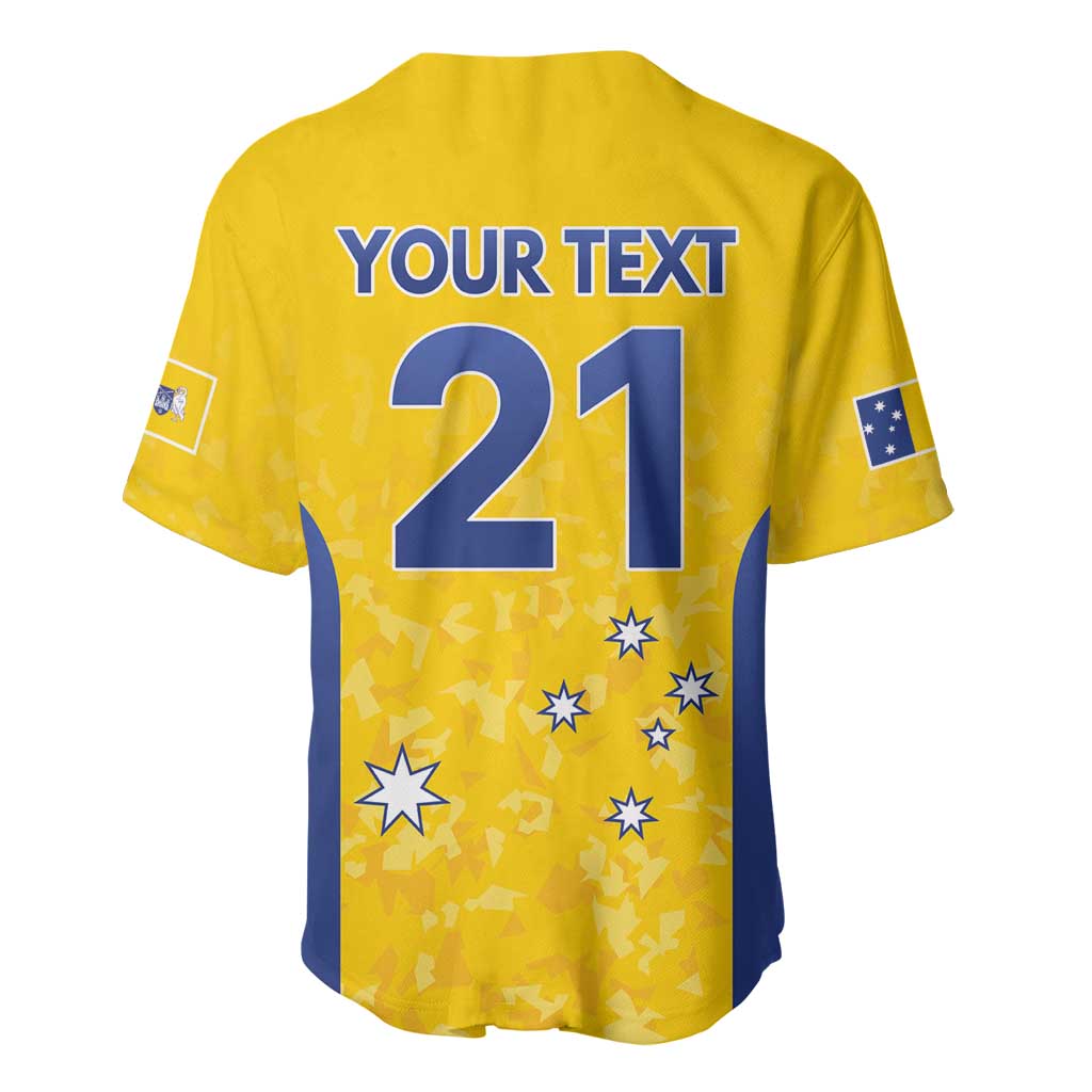 Australian ACT Lawn Bowls Custom Baseball Jersey Aussie Minimalist Style - Aussie Hoodie