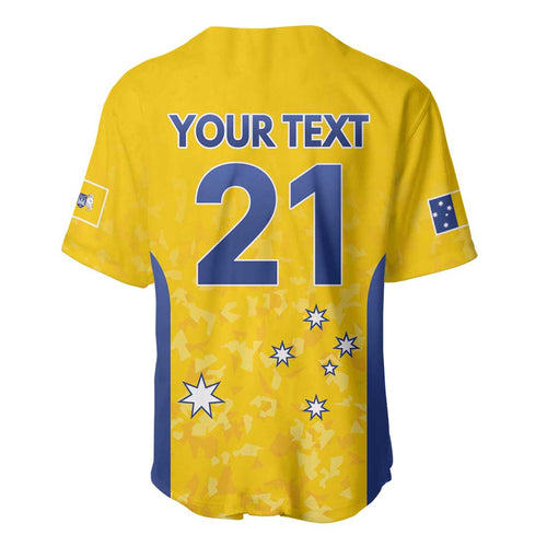 Australian ACT Lawn Bowls Custom Baseball Jersey Aussie Minimalist Style - Aussie Hoodie