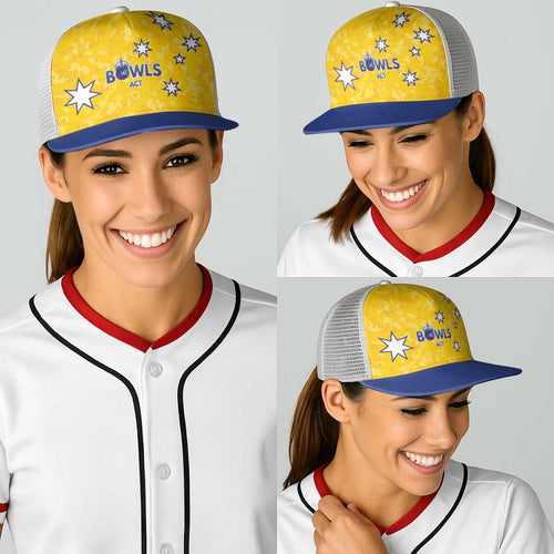 Australian ACT Lawn Bowls Baseball Net Cap Aussie Minimalist Style - Aussie Hoodie