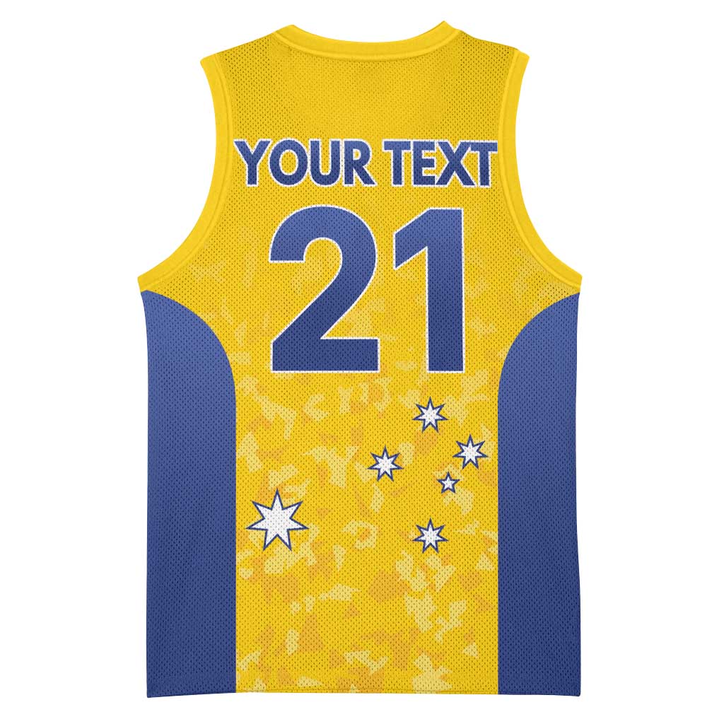 Australian ACT Lawn Bowls Custom Basketball Jersey Aussie Minimalist Style - Aussie Hoodie