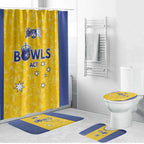 Australian ACT Lawn Bowls Bathroom Set Aussie Minimalist Style - Aussie Hoodie