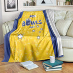 Australian ACT Lawn Bowls Blanket Aussie Minimalist Style - Aussie Hoodie