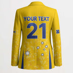 Australian ACT Lawn Bowls Custom Blazer Aussie Minimalist Style - Aussie Hoodie