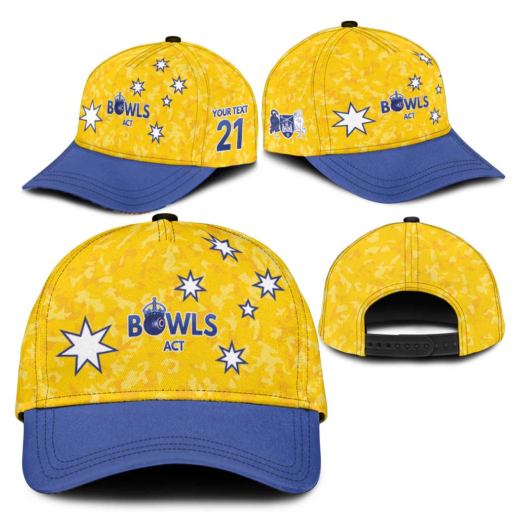 Australian ACT Lawn Bowls Custom Classic Cap Aussie Minimalist Style - Aussie Hoodie