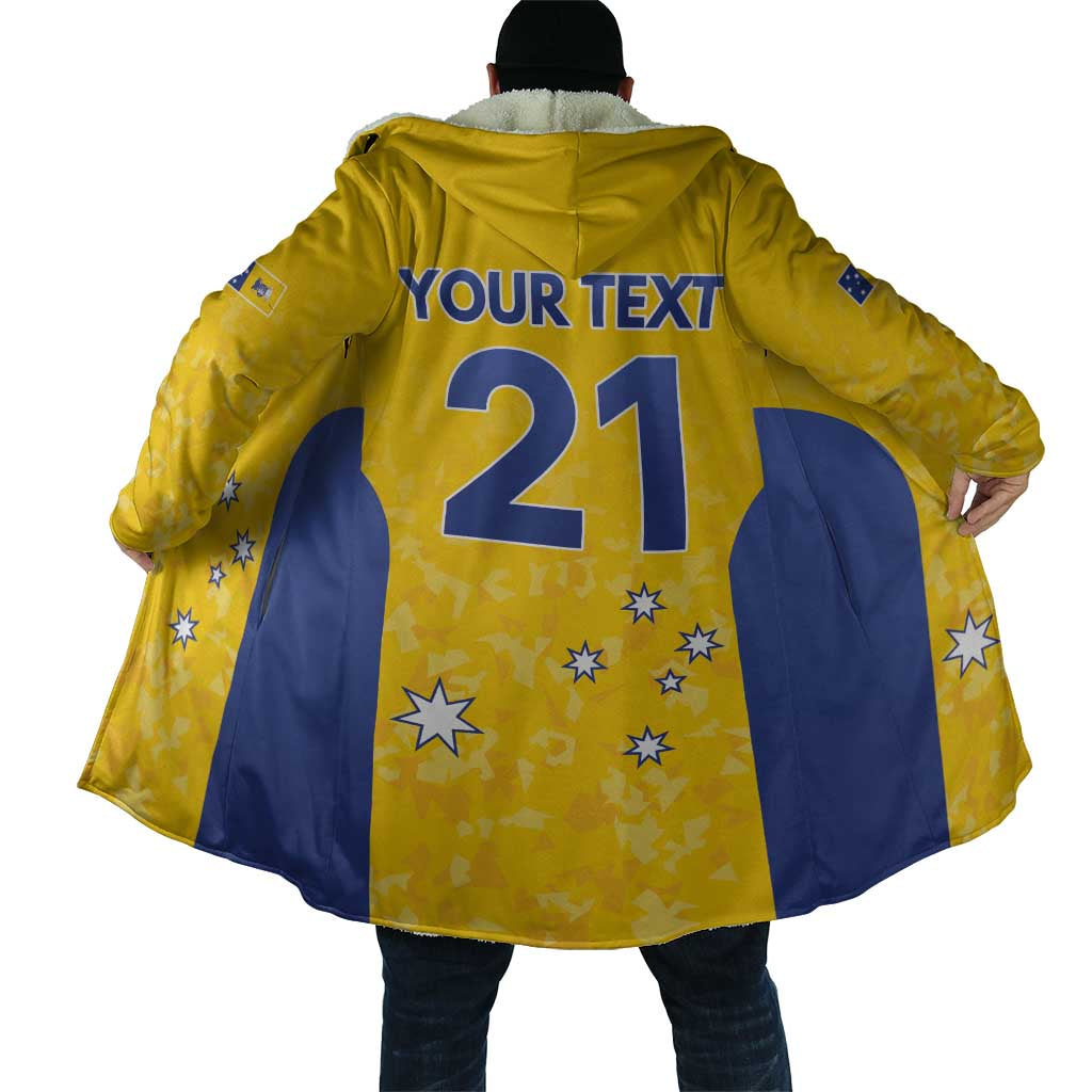 Australian ACT Lawn Bowls Custom Cloak Aussie Minimalist Style - Aussie Hoodie