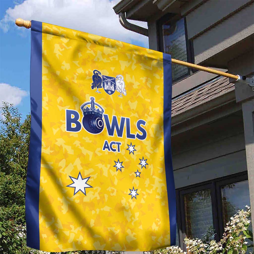 Australian ACT Lawn Bowls Garden Flag Aussie Minimalist Style - Aussie Hoodie