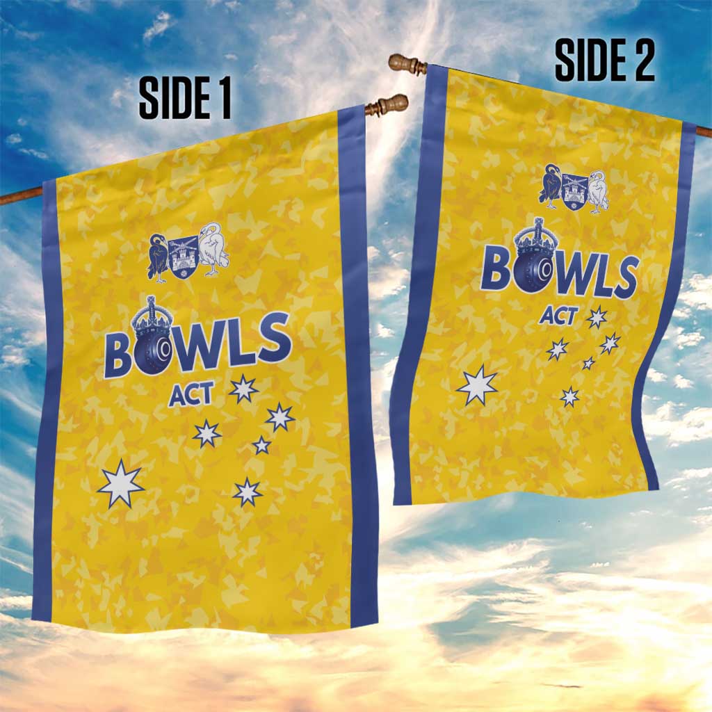 Australian ACT Lawn Bowls Garden Flag Aussie Minimalist Style - Aussie Hoodie