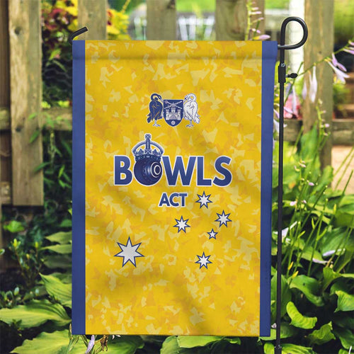Australian ACT Lawn Bowls Garden Flag Aussie Minimalist Style - Aussie Hoodie
