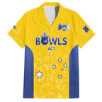 Australian ACT Lawn Bowls Custom Hawaiian Shirt Aussie Minimalist Style - Aussie Hoodie