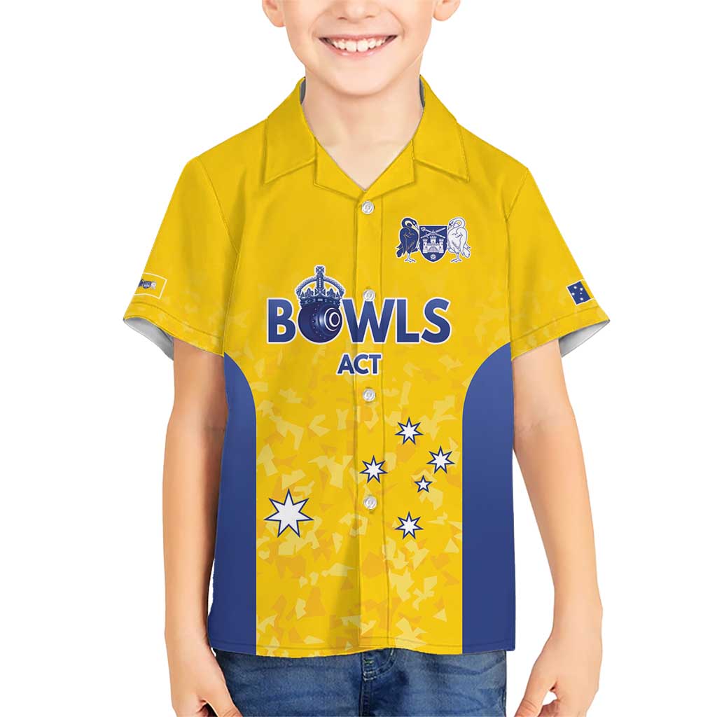 Australian ACT Lawn Bowls Custom Hawaiian Shirt Aussie Minimalist Style - Aussie Hoodie