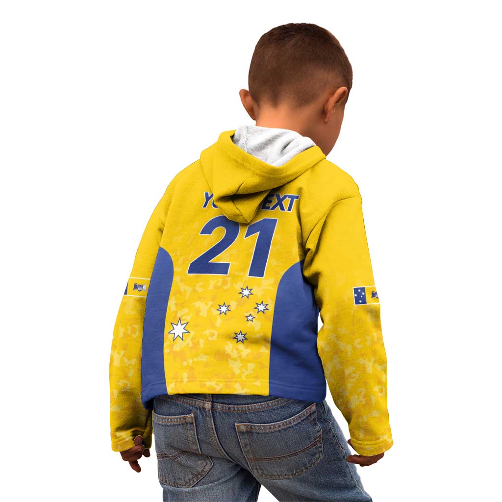 Australian ACT Lawn Bowls Custom Kid Hoodie Aussie Minimalist Style - Aussie Hoodie