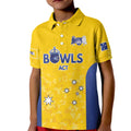Australian ACT Lawn Bowls Custom Kid Polo Shirt Aussie Minimalist Style - Aussie Hoodie