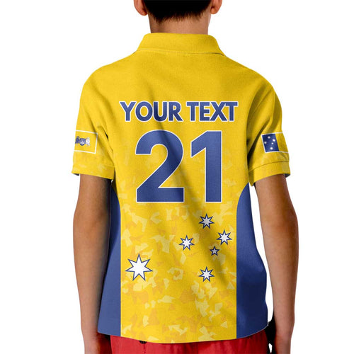 Australian ACT Lawn Bowls Custom Kid Polo Shirt Aussie Minimalist Style - Aussie Hoodie