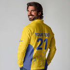 Australian ACT Lawn Bowls Custom Long Sleeve Polo Shirt Aussie Minimalist Style - Aussie Hoodie