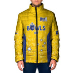 Australian ACT Lawn Bowls Custom Padded Jacket Aussie Minimalist Style - Aussie Hoodie