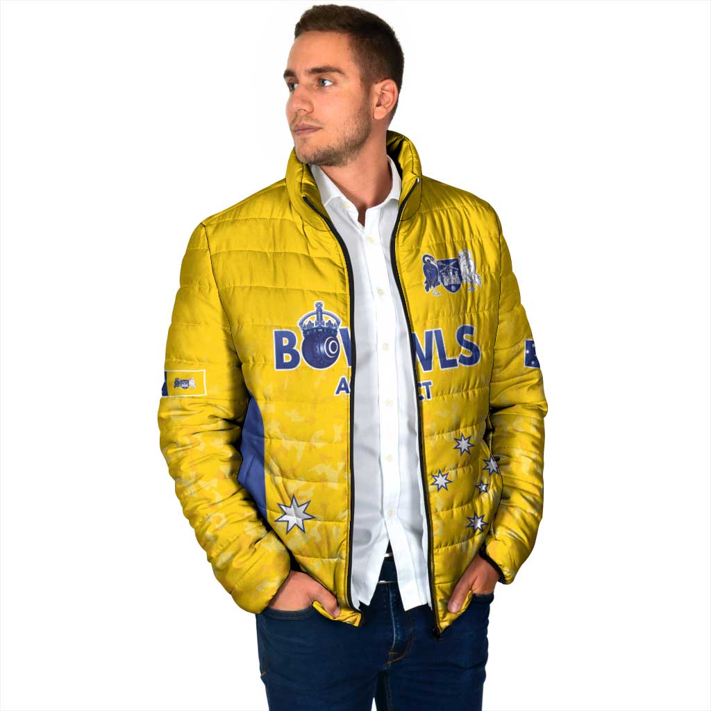 Australian ACT Lawn Bowls Custom Padded Jacket Aussie Minimalist Style - Aussie Hoodie