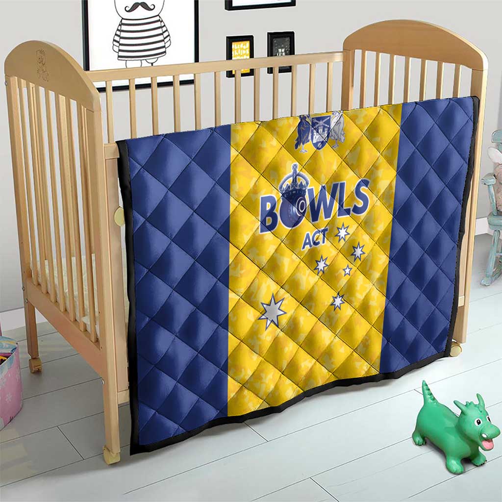 Australian ACT Lawn Bowls Quilt Aussie Minimalist Style - Aussie Hoodie