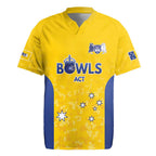Australian ACT Lawn Bowls Custom Rugby Jersey Aussie Minimalist Style - Aussie Hoodie