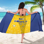 Australian ACT Lawn Bowls Sarong Aussie Minimalist Style - Aussie Hoodie