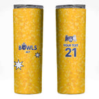 Australian ACT Lawn Bowls Custom Skinny Tumbler Aussie Minimalist Style - Aussie Hoodie