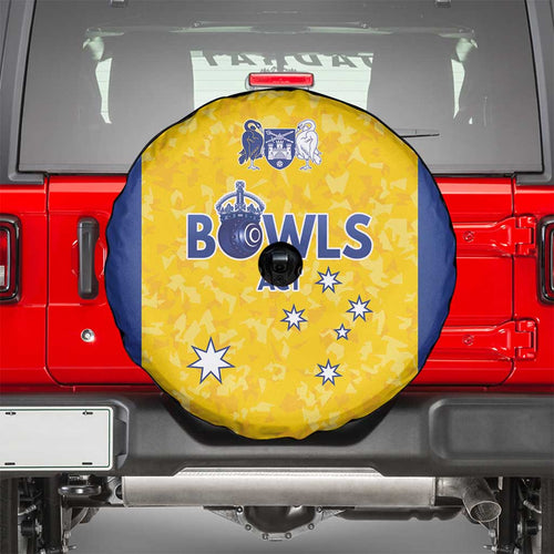Australian ACT Lawn Bowls Spare Tire Cover Aussie Minimalist Style - Aussie Hoodie
