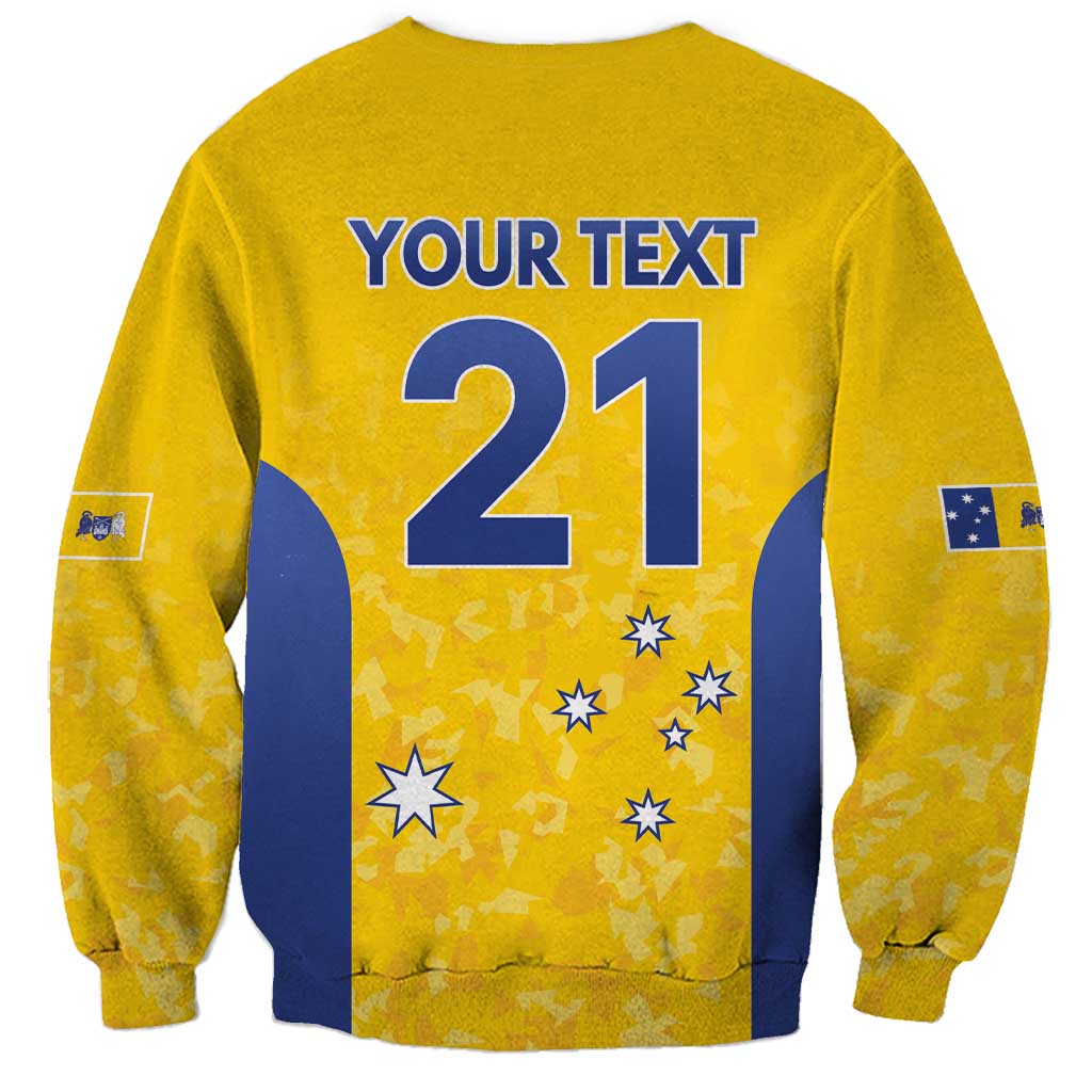 Australian ACT Lawn Bowls Custom Sweatshirt Aussie Minimalist Style - Aussie Hoodie