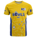 Australian ACT Lawn Bowls Custom T Shirt Aussie Minimalist Style - Aussie Hoodie