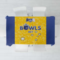 Australian ACT Lawn Bowls Tablecloth Aussie Minimalist Style - Aussie Hoodie