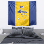 Australian ACT Lawn Bowls Tapestry Aussie Minimalist Style - Aussie Hoodie