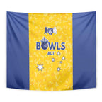 Australian ACT Lawn Bowls Tapestry Aussie Minimalist Style - Aussie Hoodie