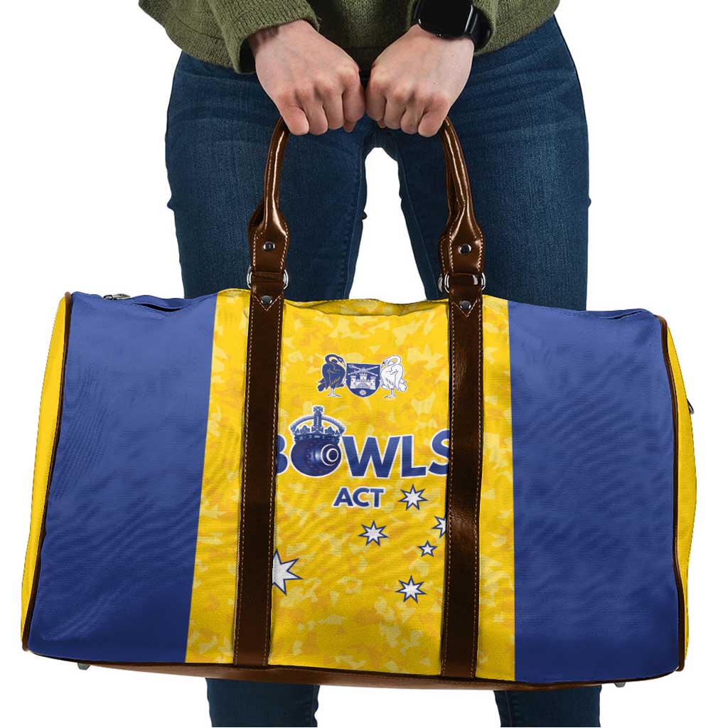 Australian ACT Lawn Bowls Travel Bag Aussie Minimalist Style - Aussie Hoodie