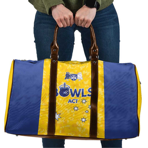 Australian ACT Lawn Bowls Travel Bag Aussie Minimalist Style - Aussie Hoodie