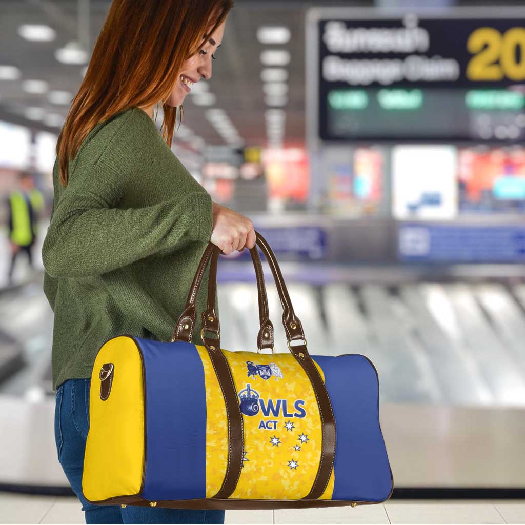 Australian ACT Lawn Bowls Travel Bag Aussie Minimalist Style - Aussie Hoodie