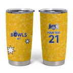 Australian ACT Lawn Bowls Custom Tumbler Cup Aussie Minimalist Style - Aussie Hoodie