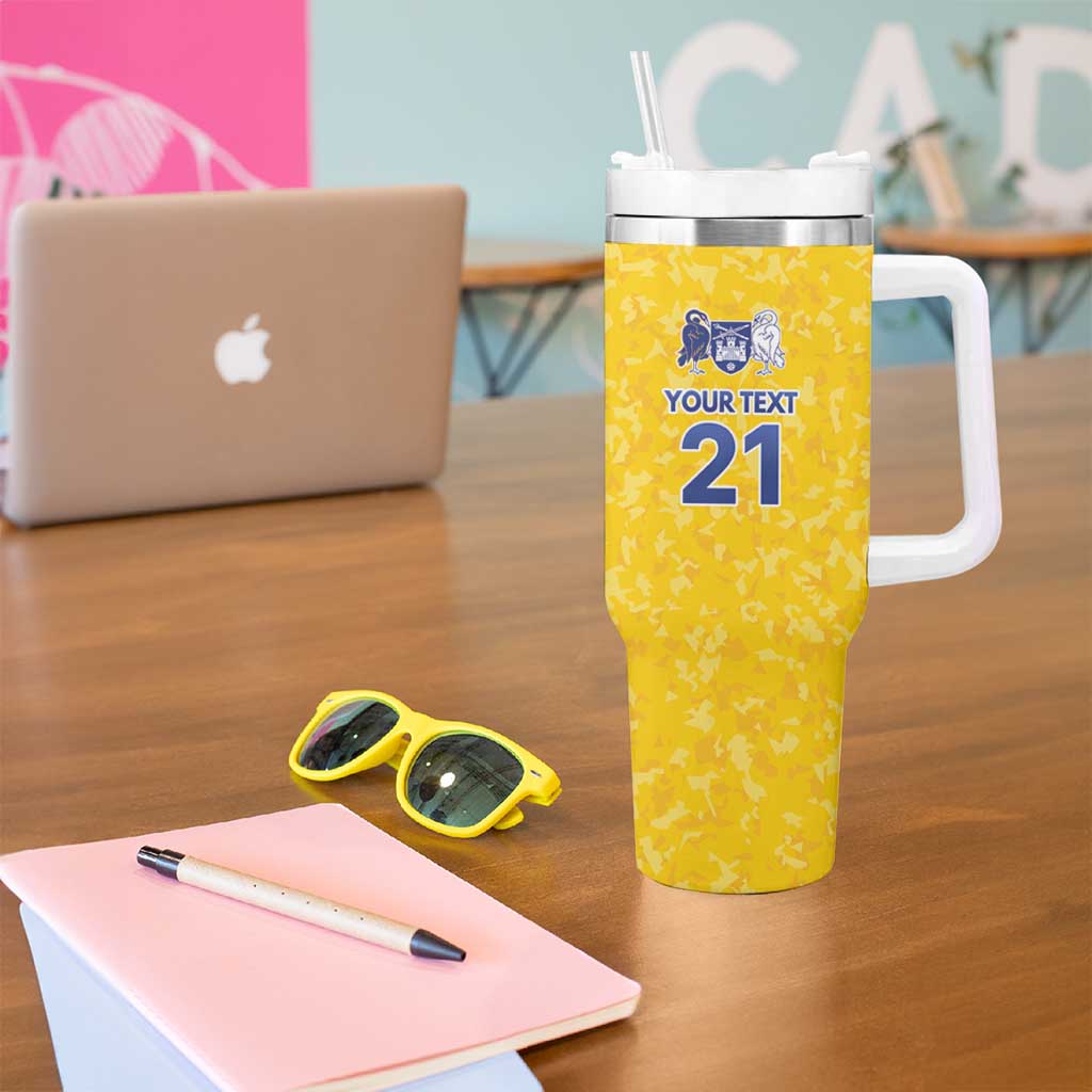 Australian ACT Lawn Bowls Custom Tumbler With Handle Aussie Minimalist Style - Aussie Hoodie