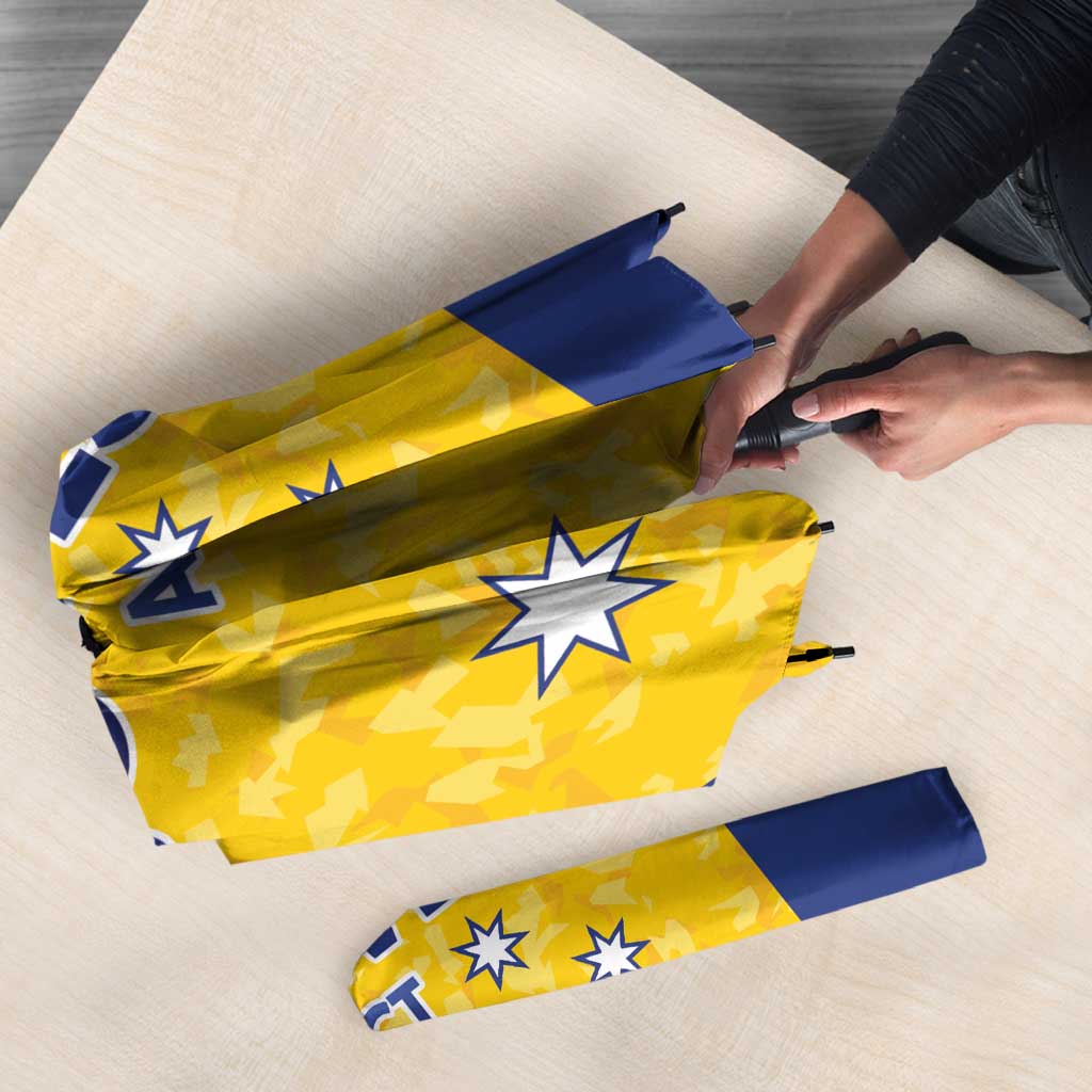 Australian ACT Lawn Bowls Umbrella Aussie Minimalist Style - Aussie Hoodie