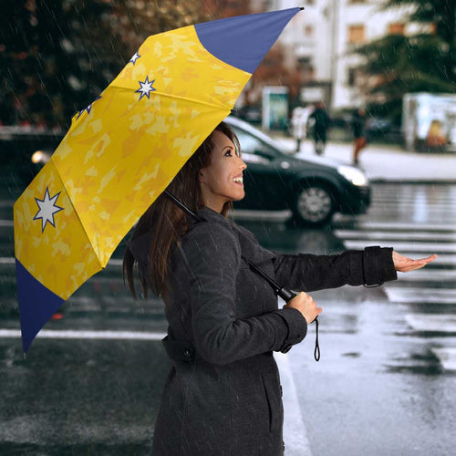 Australian ACT Lawn Bowls Umbrella Aussie Minimalist Style - Aussie Hoodie