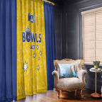Australian ACT Lawn Bowls Window Curtain Aussie Minimalist Style - Aussie Hoodie