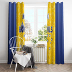 Australian ACT Lawn Bowls Window Curtain Aussie Minimalist Style - Aussie Hoodie