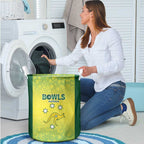 Australian Kangaroo Lawn Bowls Laundry Basket Aussie Minimalist Style - Aussie Hoodie