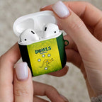 Australian Kangaroo Lawn Bowls AirPods Case Aussie Minimalist Style - Aussie Hoodie
