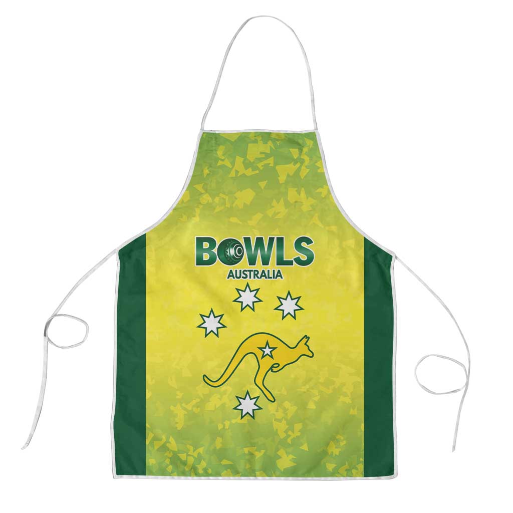 Australian Kangaroo Lawn Bowls Apron Aussie Minimalist Style - Aussie Hoodie