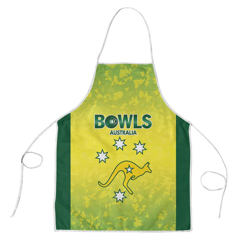 Australian Kangaroo Lawn Bowls Apron Aussie Minimalist Style - Aussie Hoodie