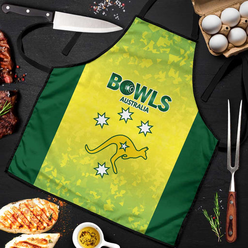 Australian Kangaroo Lawn Bowls Apron Aussie Minimalist Style - Aussie Hoodie
