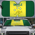 Australian Kangaroo Lawn Bowls Auto Sun Shade Aussie Minimalist Style - Aussie Hoodie