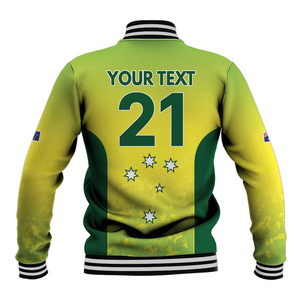 Australian Kangaroo Lawn Bowls Custom Baseball Jacket Aussie Minimalist Style - Aussie Hoodie